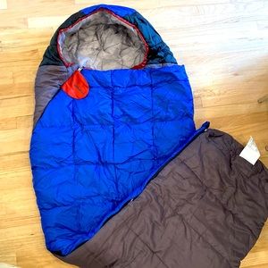 Eddie Bauer Mummy Bag, Removable Down Comfort Shell, 0-30 degrees F